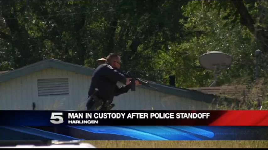 Man in Custody Following Standoff in Harlingen