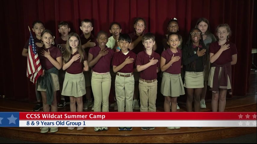 The Pledge of Allegiance - CCSS Wildcat Summer Camp - 8 & 9 Years Old ...