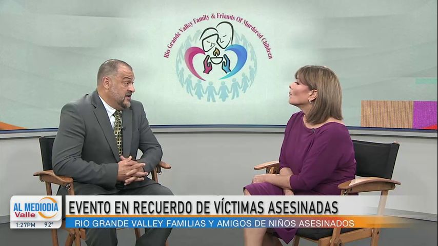 Realizan en Edinburg evento para conmemorar a las víctimas del crimen