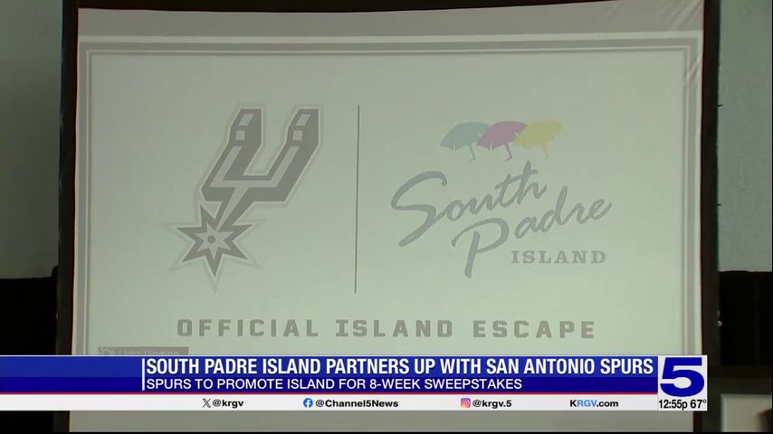 South Padre Island partners up with San Antonio Spurs