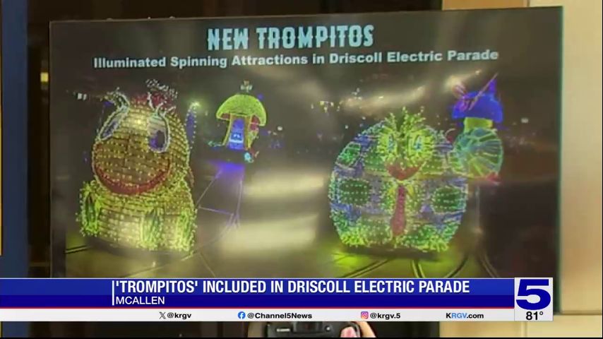 Driscoll Electric Parade added to McAllen's South Pole Illuminated Festival