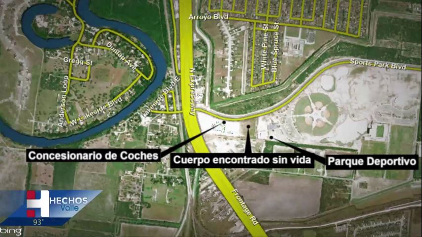 Cuerpo encontrado cerca de Brownsville Sports Park, dice la policía