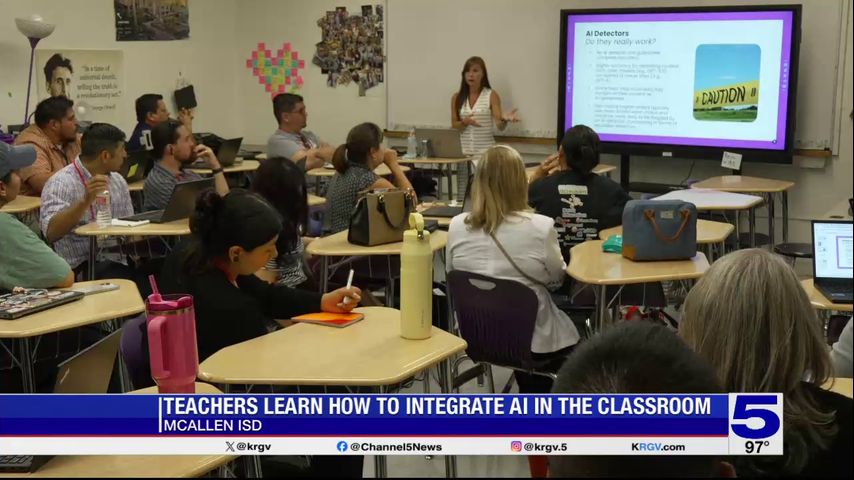 Educators lean about AI usage as part of McAllen ISD technology conference