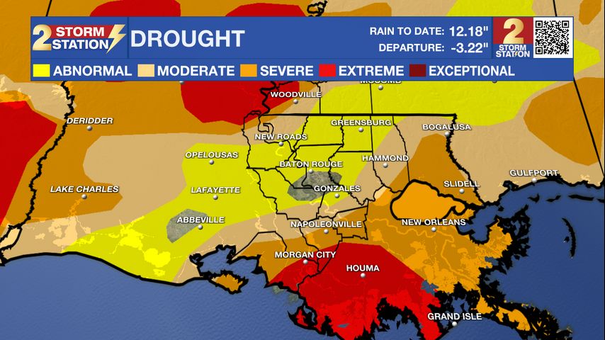 Apr. 2 - Drought update, dry conditions closing in on the Capital City