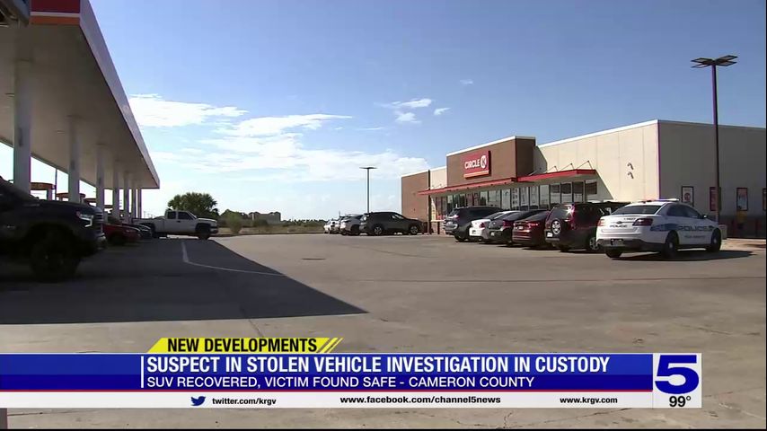 Man detained in connection with San Benito vehicle theft