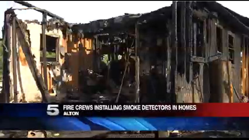 Alton Fire Finds Many Homes Without Smoke Detectors