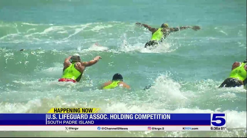 U.S. Lifeguard Association holding competition at South Padre Island