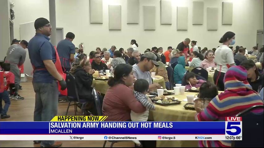 Salvation Army in McAllen prepares Thanksgiving feast for community