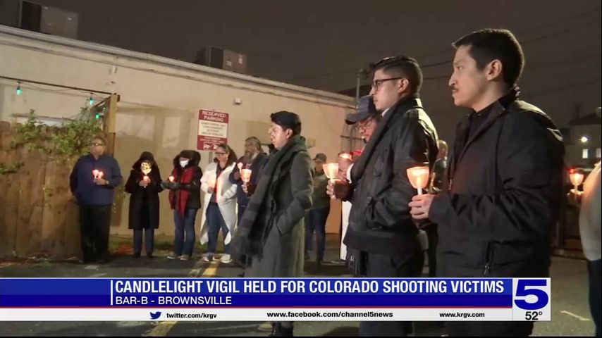 WATCH: Brownsville vigil held to commemorate victims in Colorado gay club shooting