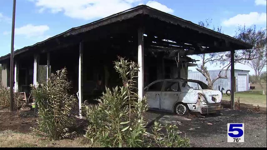 'Everything is gone': San Benito father and son lose home after fire