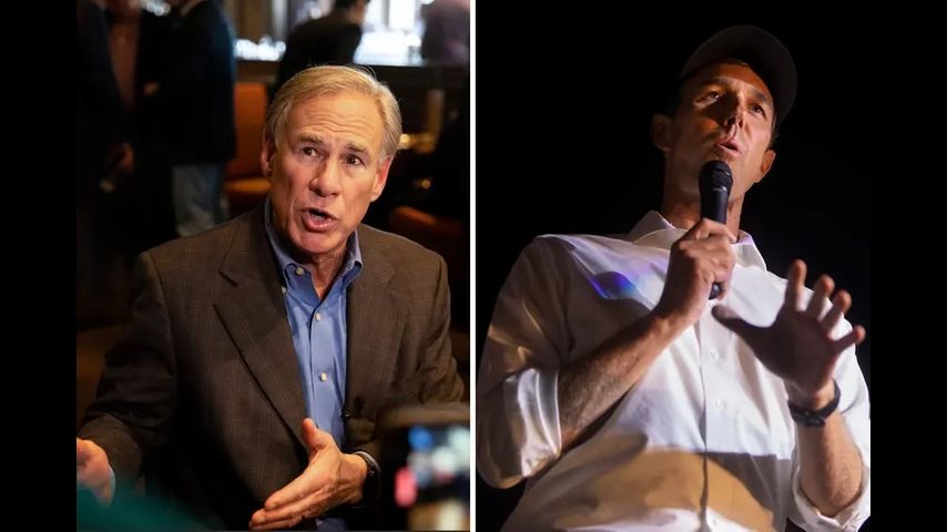 Gov. Greg Abbott leads Beto O’Rourke by 5 percentage points in new poll