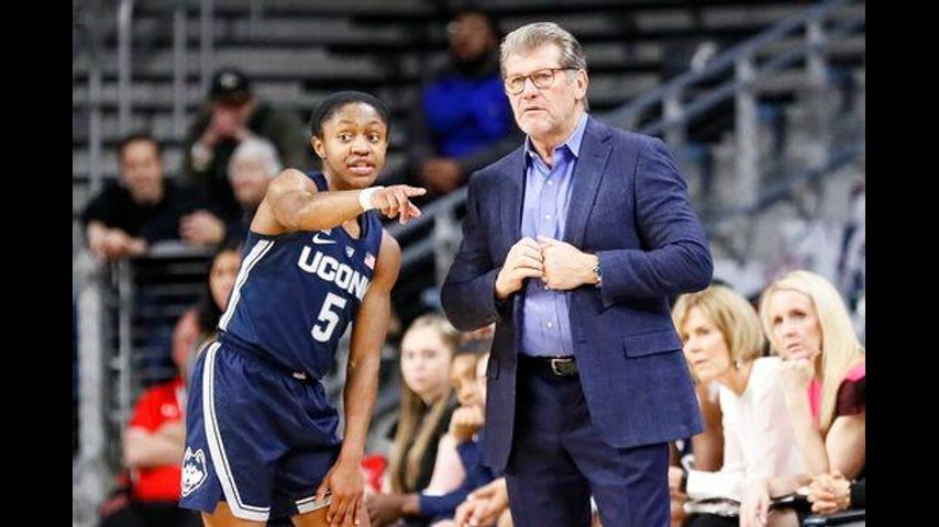 UConn falls to 5th in women's AP Top 25; Louisville is No. 2