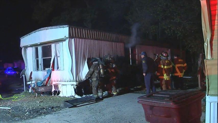 Family Displaced After Fireworks Damage Trailer On Victoria Drive