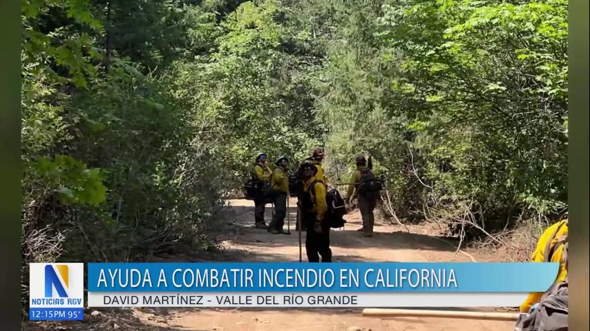 Bomberos del Valle ayudan a contener incendio en California