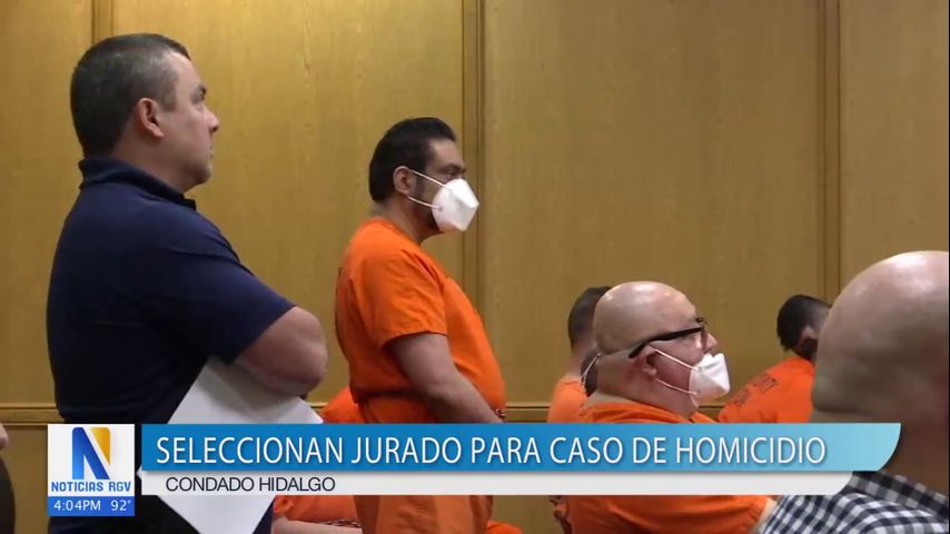 Seleccionan jurado para caso de homicidio en el condado Hidalgo