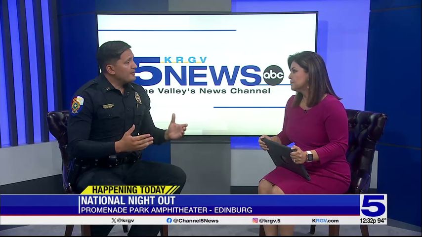 Edinburg police hopes to develop community trust with 28th annual National Night Out