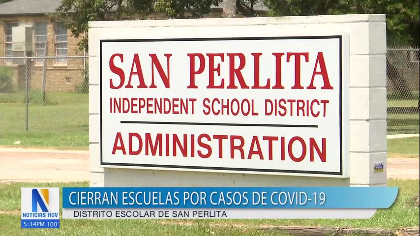 Distrito escolar San Perlita cierra escuelas por casos de COVID-19