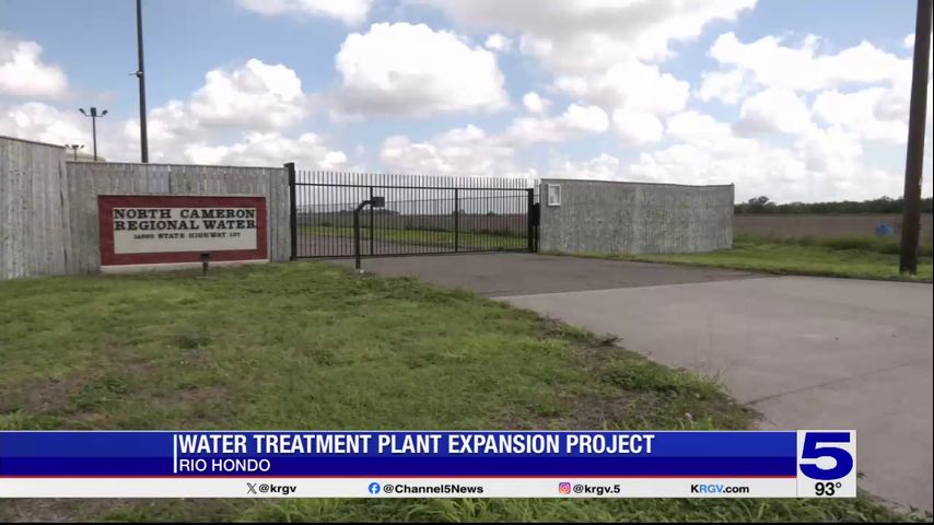 Rio Hondo Water Supply Corporation expanding water facility