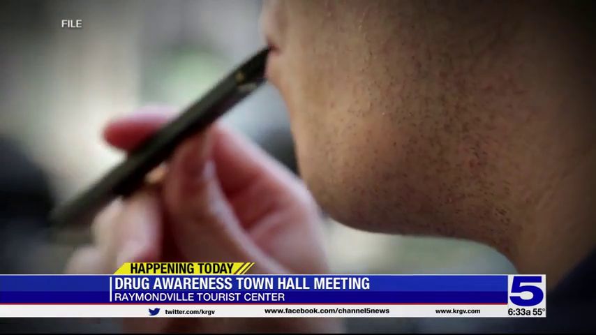 Drug awareness town hall meeting to be held at Raymondville Tourist Center