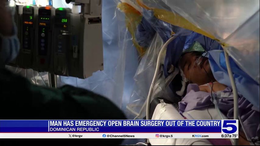 Medical Breakthroughs: Man undergoes emergency open brain surgery