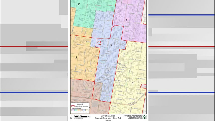 McAllen commissioners approve new district maps