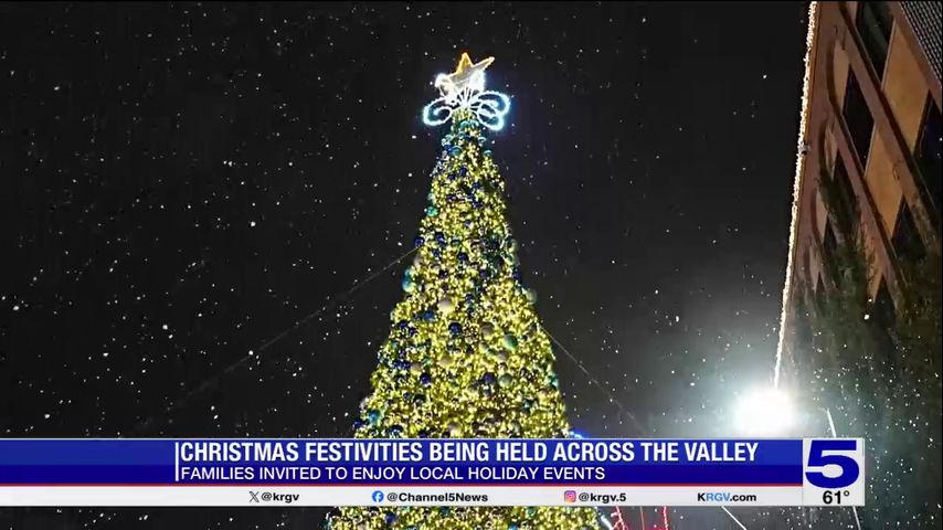 Christmas festivities being held across the Valley