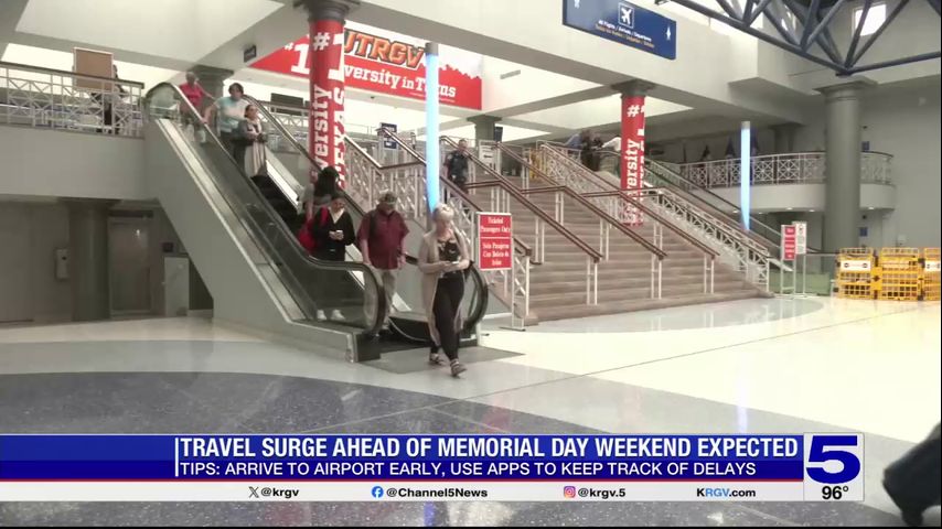 Valley airport expecting surge in traffic for Memorial Day weekend