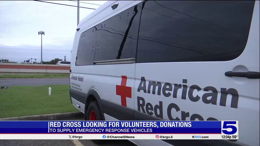 American Red Cross of South Texas looking for donations to supply emergency response vehicles