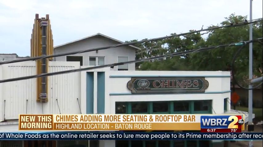 Additional seating, rooftop bar part of Chimes expansion