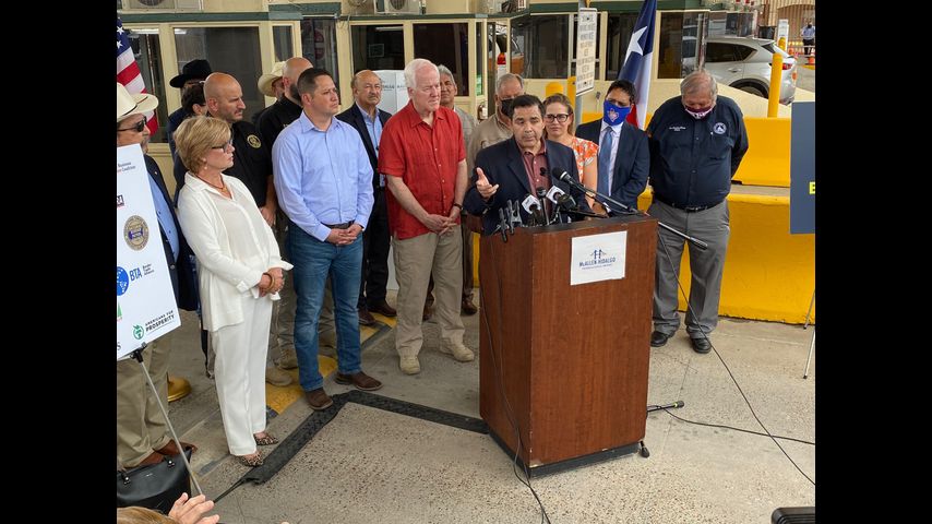 WATCH: US lawmakers touring the Rio Grande Valley Wednesday