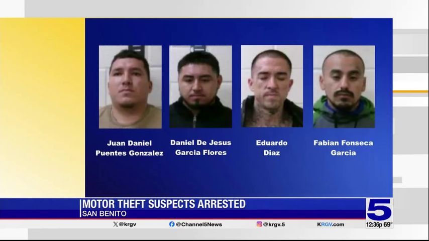 San Benito police: Four suspects arrested in attempted auto theft