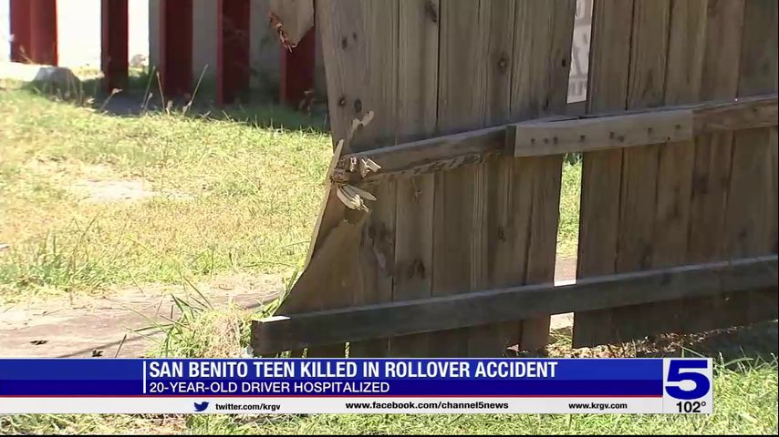 San Benito teen killed in early morning rollover crash, police say