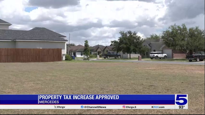 City of Mercedes approves one cent property tax increase