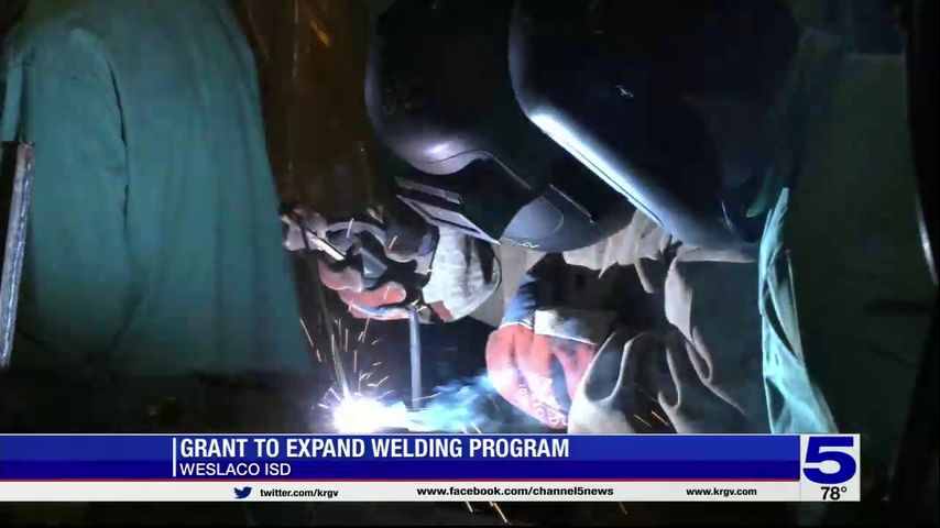 New funding will help expand Weslaco ISD welding program