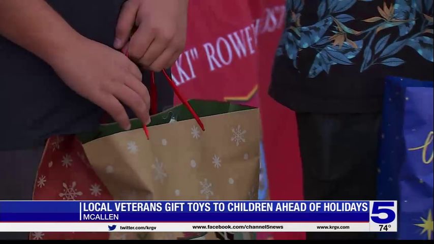 McAllen veterans host Christmas toy drive