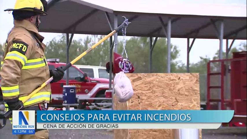 Instrucciones para freír el pavo en Acción de Gracias y evitar incendios