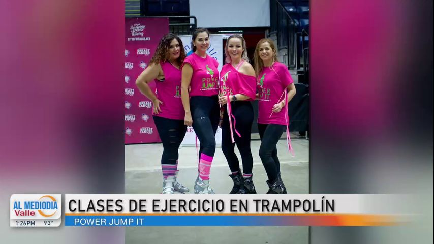 Power Jump It ofrece clases con trampolín y kangoo en McAllen