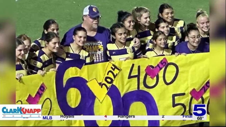 McAllen Girls Soccer HC Patrick Arney reaches 600 career win mark