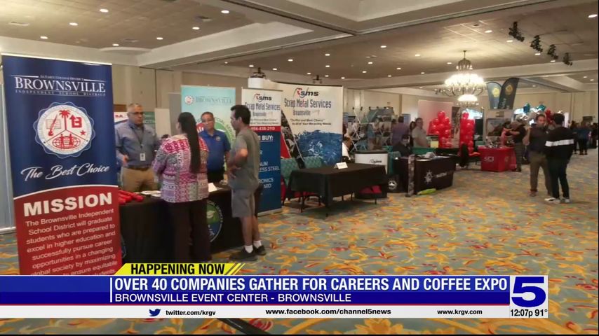 Over 40 companies gather for job fair at Brownsville Event Center