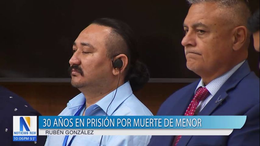 Rubén González sentenciado por la muerte de un adolescente en el condado Willacy