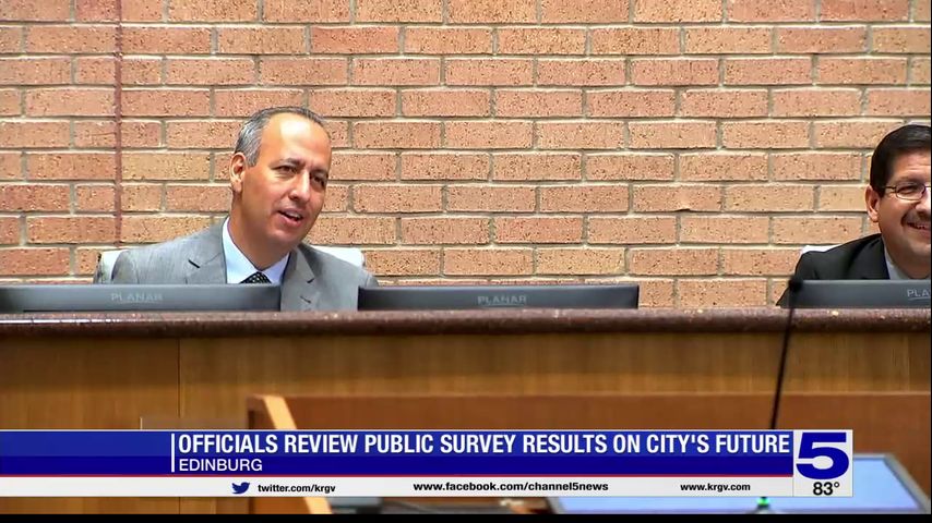 Edinburg reviews public survey results on city's future