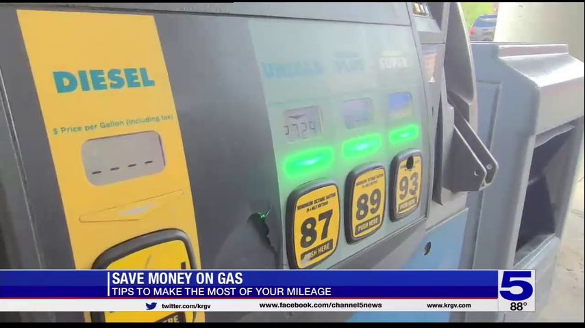 Tips to save money on gas