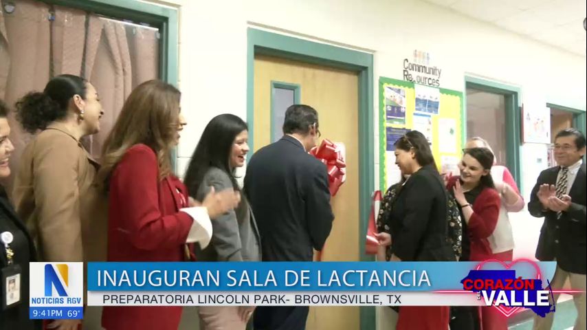 Preparatoria Lincoln Park en Brownsville inauguran sala de lactancia