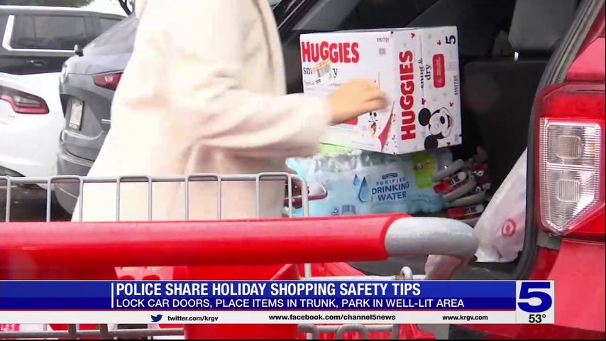 Mission police provide holiday shopping tips to prevent thefts