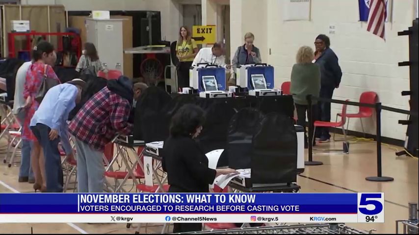 Valley voters encouraged to research before voting in November elections