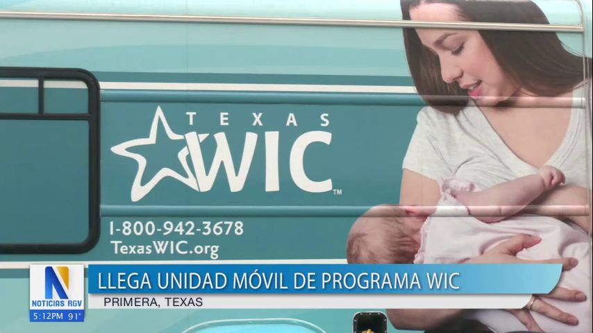 Llega unidad móvil de programa WIC a Primera