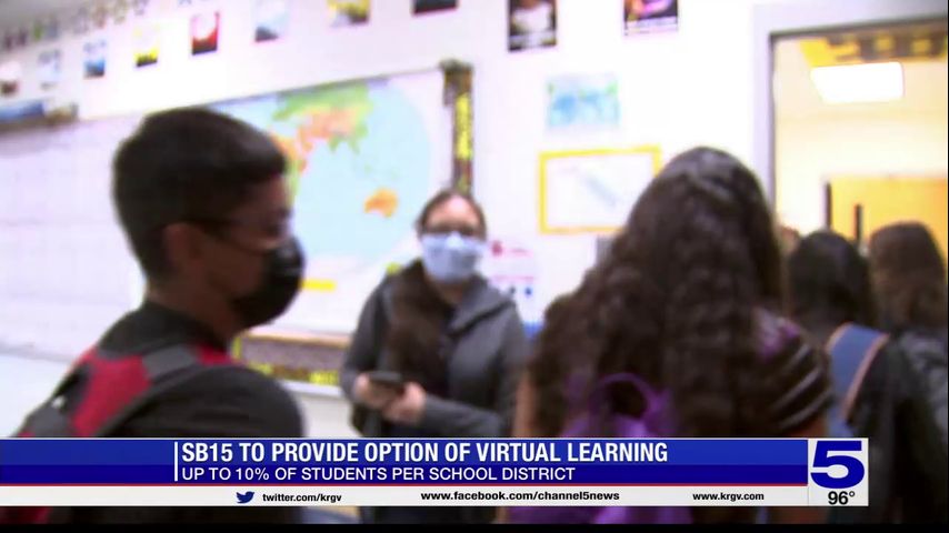 Bill awaiting Abbott’s signature would fund limited virtual learning