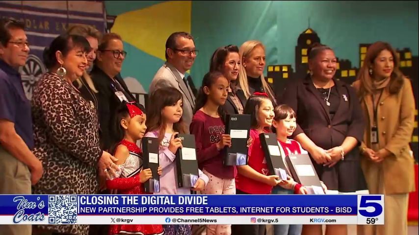 New partnership provides free tablets, internet for Brownsville ISD students