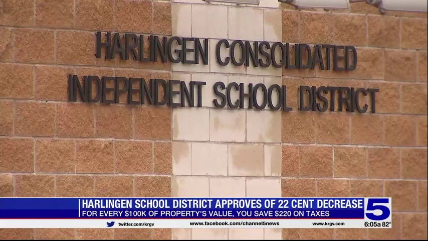 Harlingen CISD approves tax rate decrease