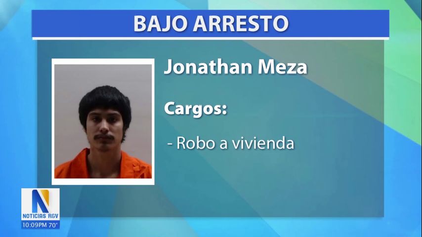 Arrestan a individuo en el condado Cameron tras investigación sobre denuncia de robo en Santa Rosa